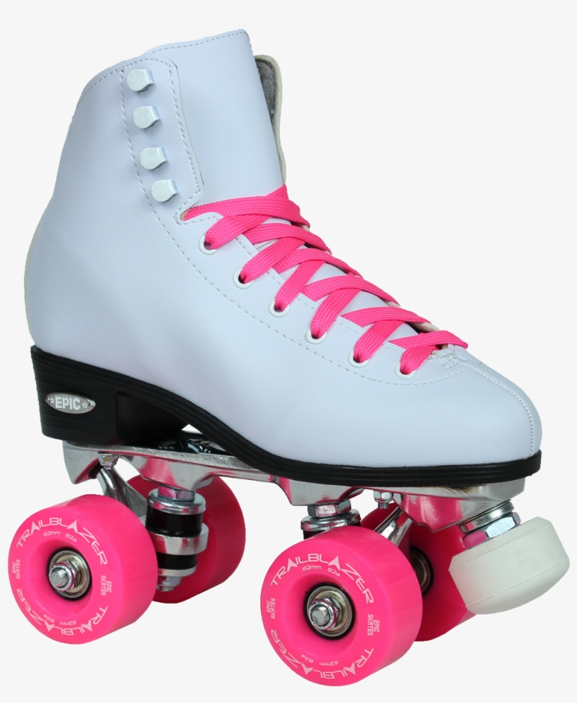 Classic - Roller Skates Pink Wheels, transparent png download