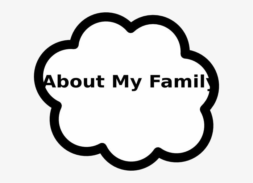 About Me Cloud Clip Art - Cloud Clip Art, transparent png download