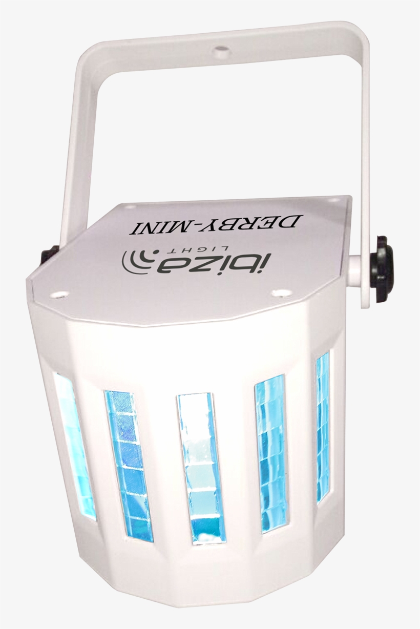 Mini Led Effect Derby 4x3w Rgbw -white Housing - Plastic, transparent png download