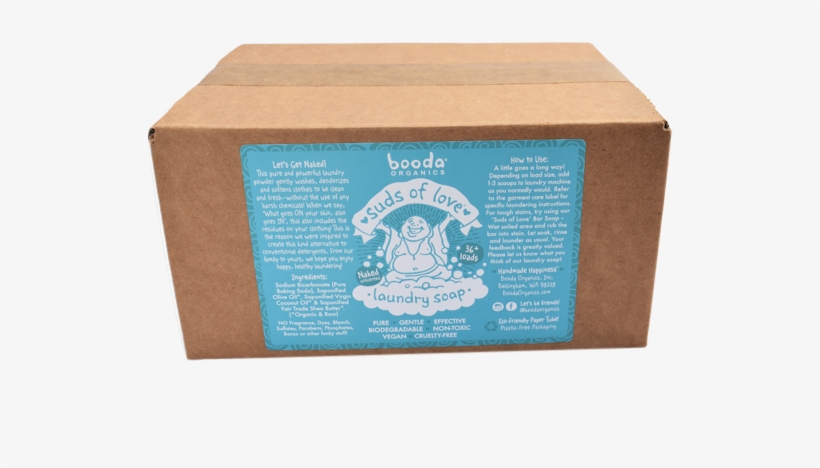 Suds Of Love ❤ Laundry Soap - Box, transparent png download