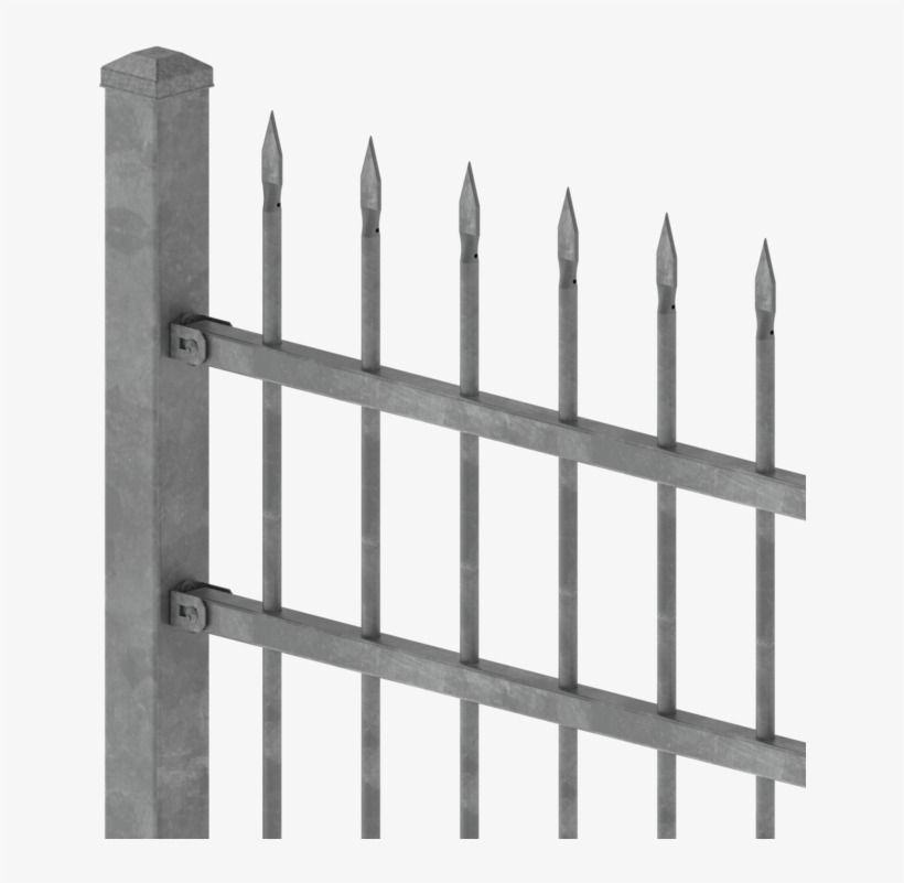 The Chief Spike Top Close Up Render - Picket Fence, transparent png download