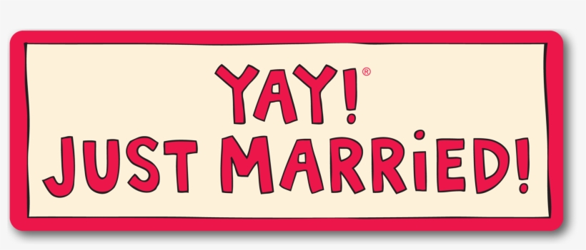 Just Married Magnet, transparent png download