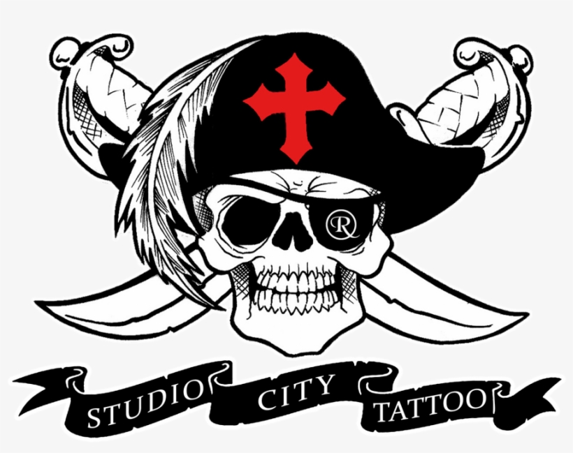 Pasadena Tattoo Shop Located Less Than 15 Miles From - Black Tattoos Logo, transparent png download