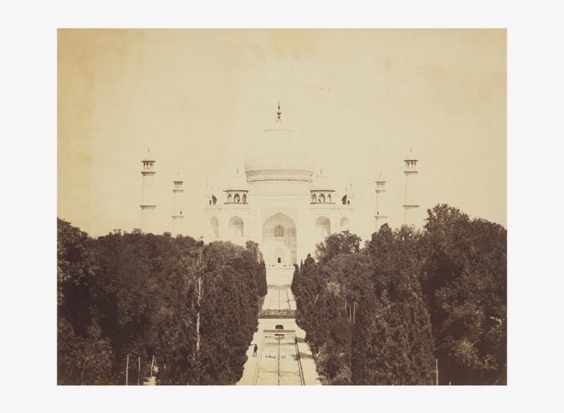 The Taj Mahal, Agra By V Pont, 1870s - Triumphal Arch, transparent png download