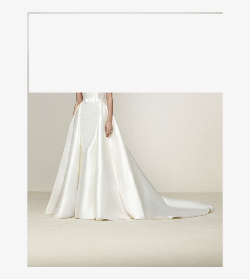 Pronovias Drasila Overskirt Pronovias Drasila Overskirt - Gown, transparent png download