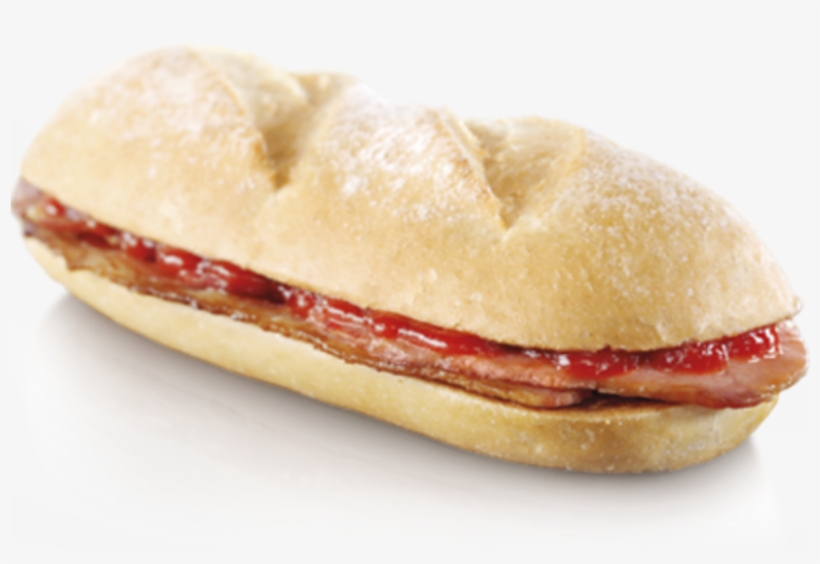 Bacon Roll - Bacon Roll Mcdonalds Price, transparent png download