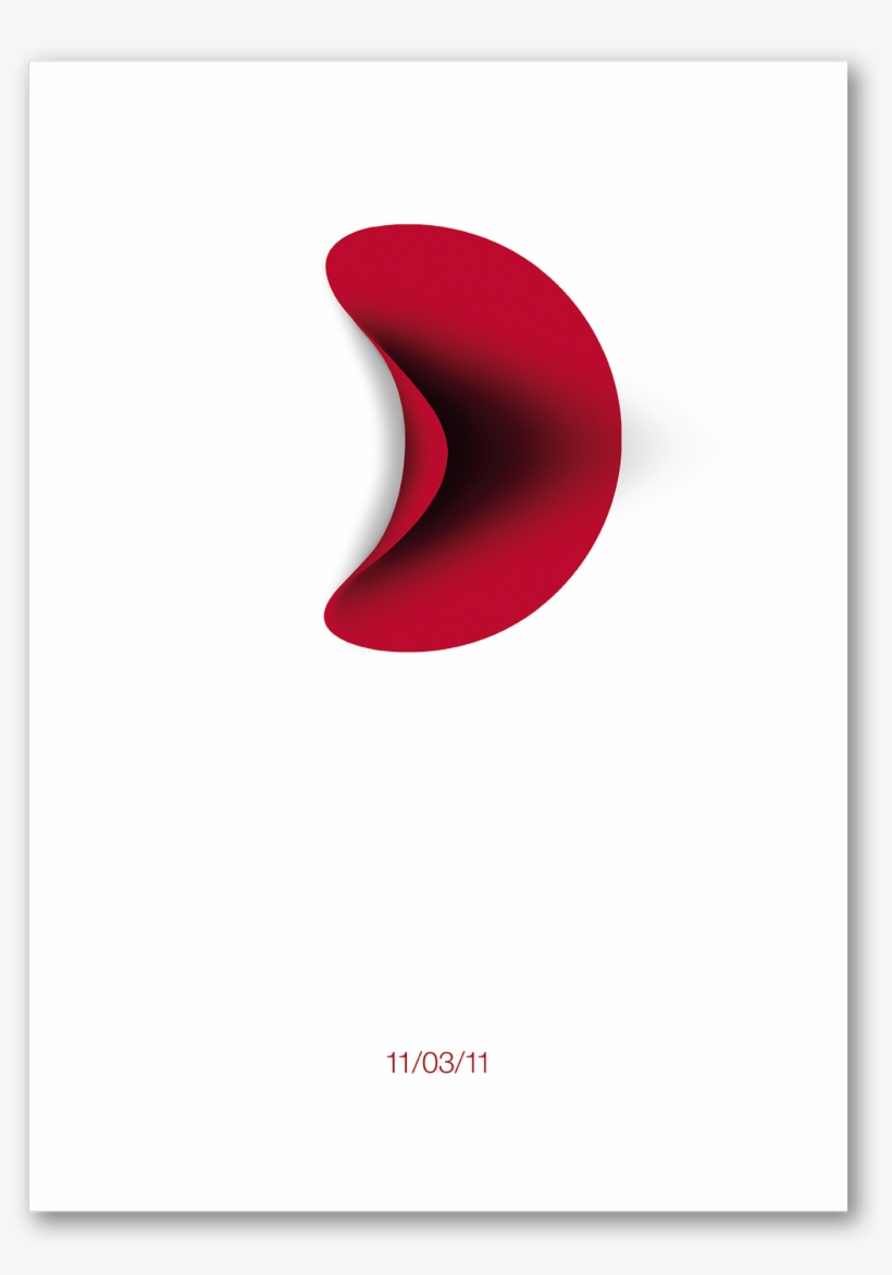 The Tsunami In Japan - Graphic Design, transparent png download