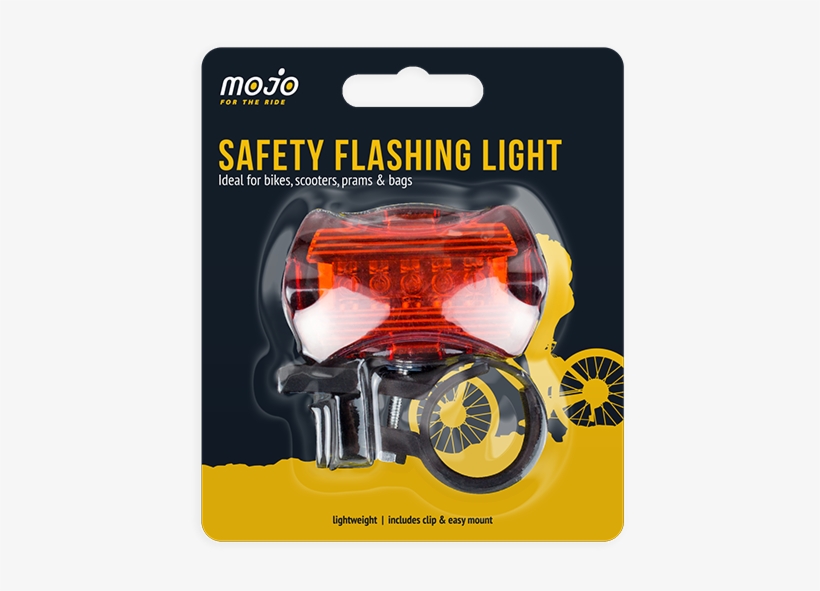 Bicycle Safety Flashing Light - Flashlight, transparent png download