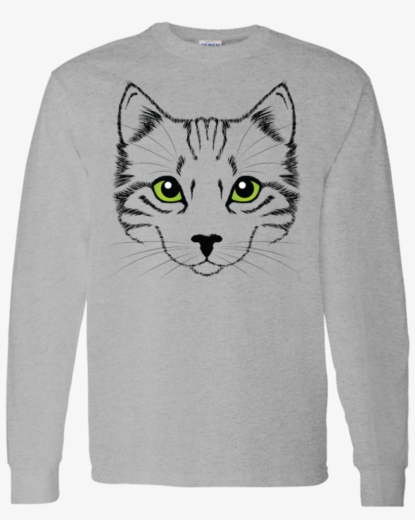 Head Cat Face Drawing, transparent png download