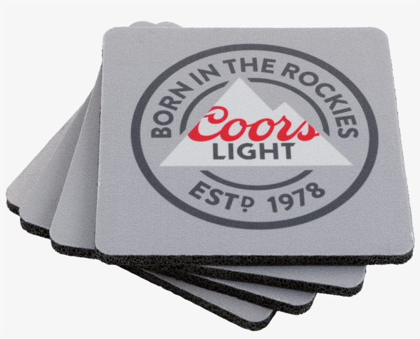 Coors Light Coasters - Coors Light, transparent png download