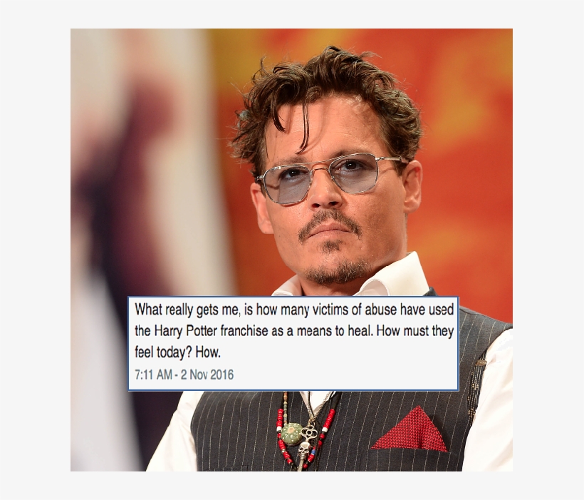 Harry Potter Fans Are Livid Over Johnny Depp's Casting - Johnny Depp 2016, transparent png download