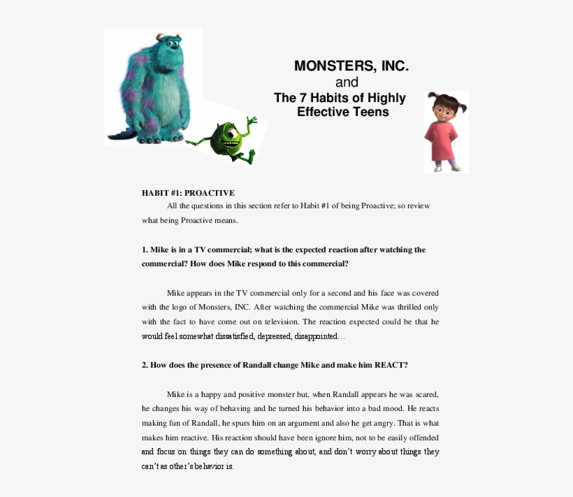 Pdf - Boo From Monsters Inc, transparent png download