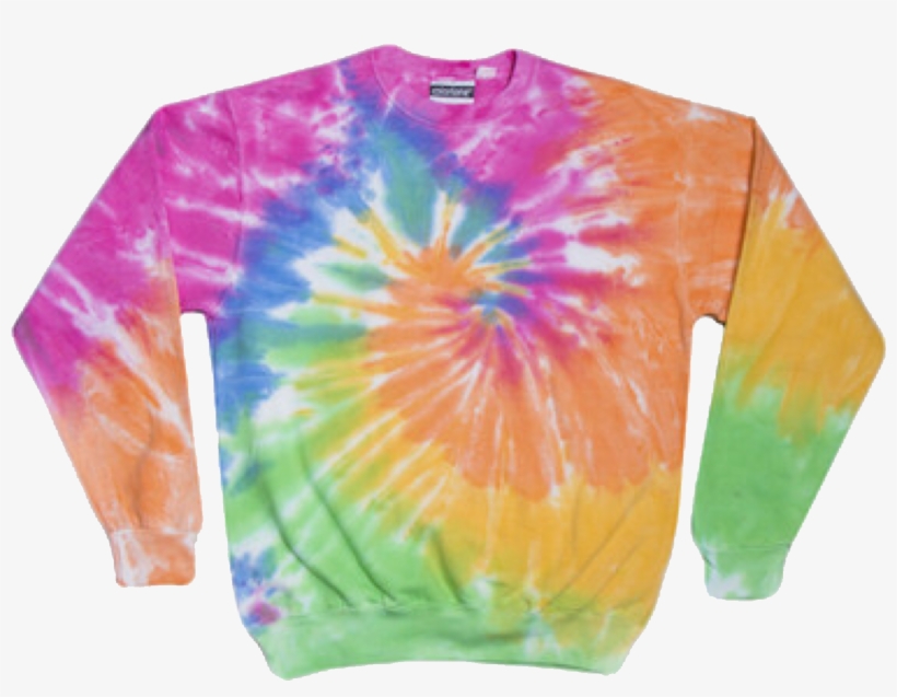Tye Die Shirts, Tie Dye Tops, Crew Neck Shirt, Polyvore - Long-sleeved T-shirt, transparent png download