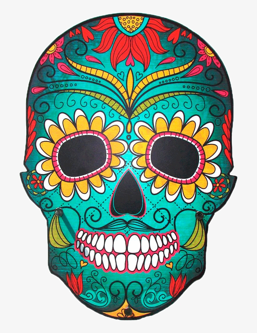 Prayer In C - Day Of The Dead Colorful Masks, transparent png download