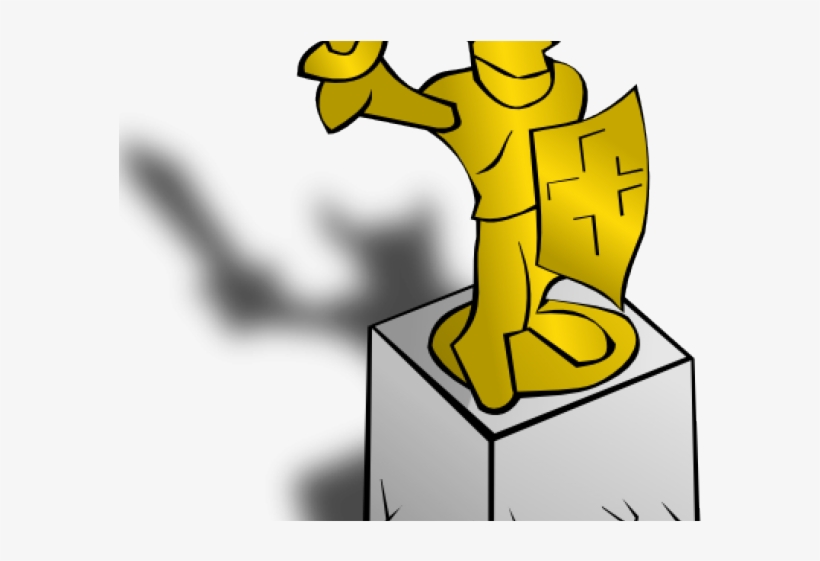 Oscar Statue Cliparts - Statue Clip Art, transparent png download