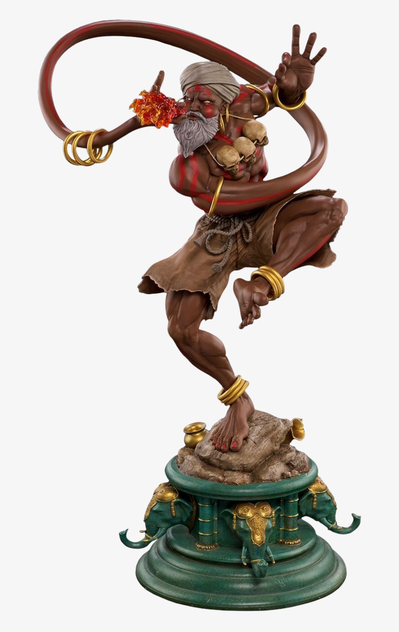 Street Fighter V - Dhalsim Statue Street Fighter Pop Culture Shock 1 4, transparent png download