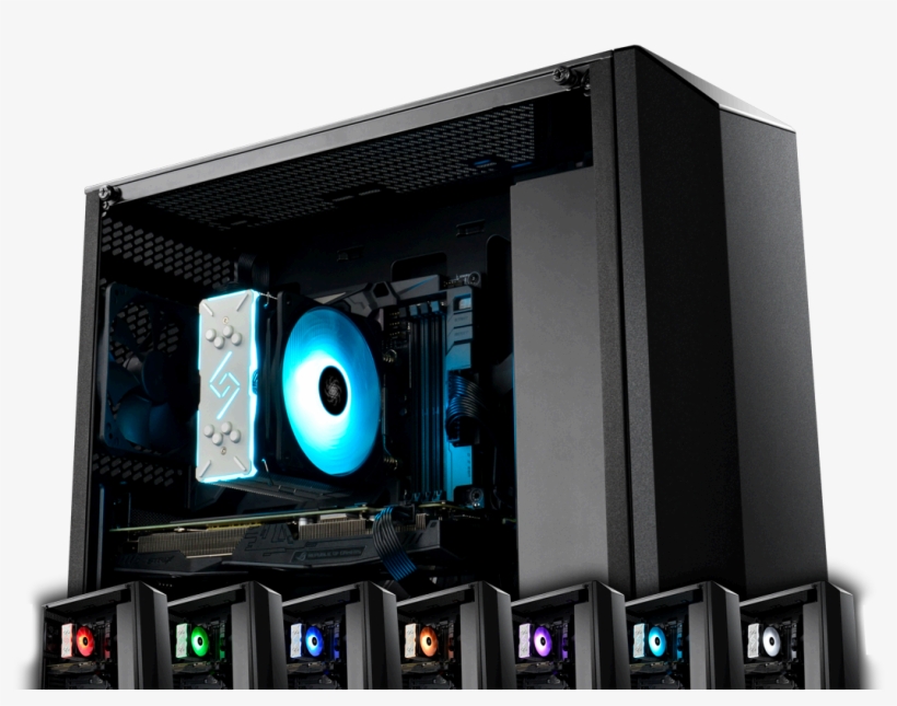 Provided With Highly Durable And Enhanced Backplate - Deepcool Gammaxx Gt Rgb Led Fan 12cm Universal Socket, transparent png download