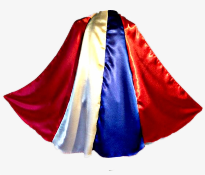 Cape Wonderwoman Merica Superhero Redwhiteandblue - Silk, transparent png download