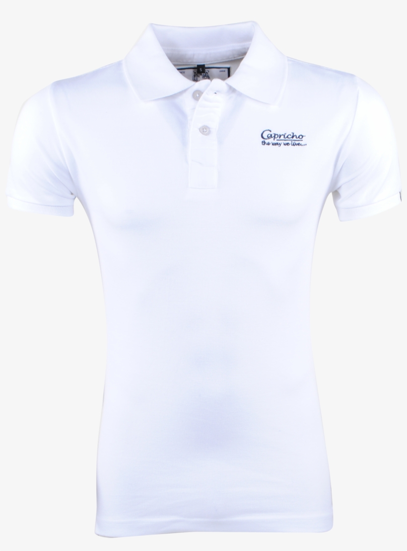 Capricho - Men's Polo - White - Moda Italia Trendy - Germany Soccer Jersey 2017, transparent png download