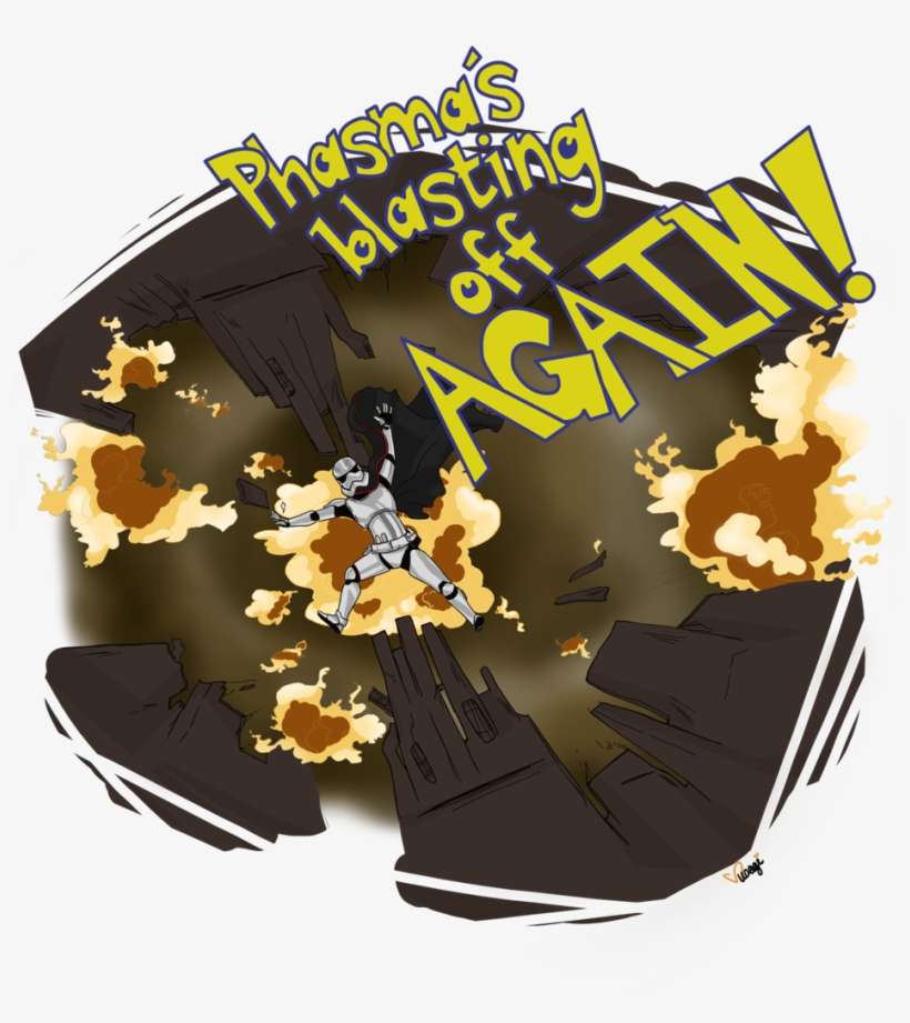 Phasma's Blasting Off Again - Illustration, transparent png download