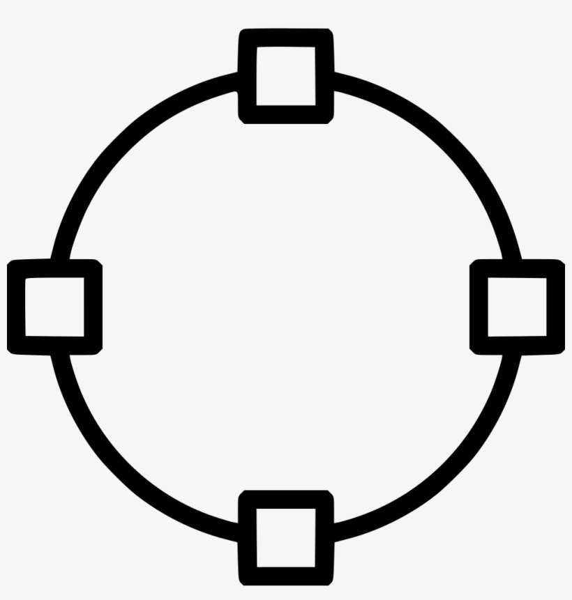 Path Shape Points Anchor Transform Free Tool Object - Points Icon, transparent png download