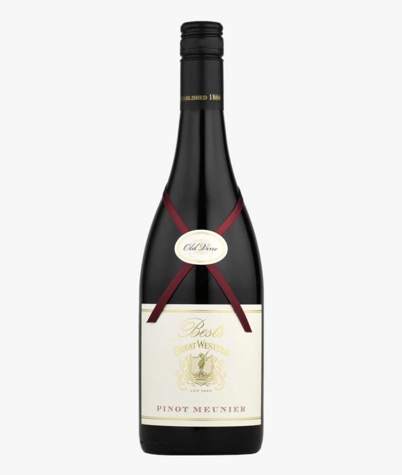 2017 Best's Old Vine Pinot Meunier - Glass Bottle, transparent png download