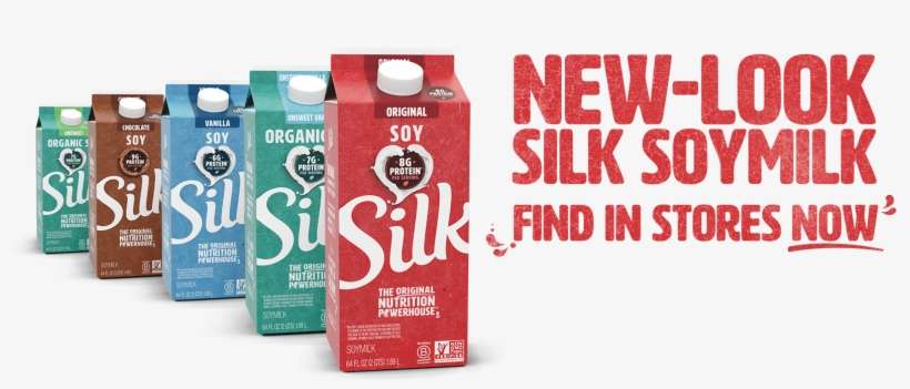 Silk Png - New Silk Milk Look, transparent png download