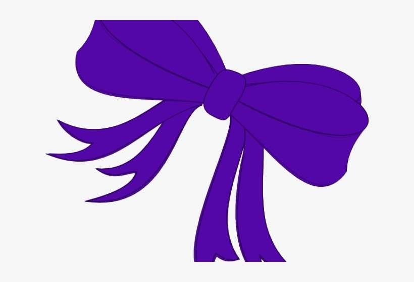 Lilac Clipart Bow, transparent png download