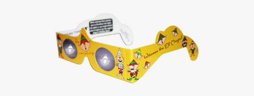 Elf Holiday Specs 3d Glasses See Elf Holograms At Every - Holiday Specs Glasses Elf, transparent png download