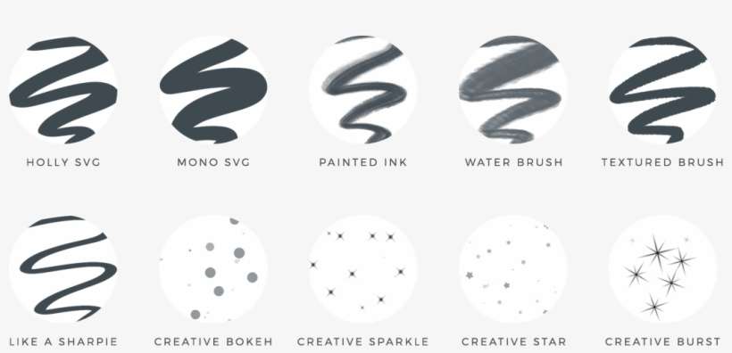 Creative Light Is An Artistic Lettering Style Brush - Number, transparent png download