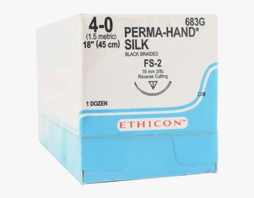 Perma-hand™ Silk Suture - Ethicon Sutures 2 0 Silk, transparent png download