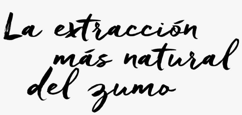 La Tecnología Del Prensado En Frío Es Un Proceso Que - Calligraphy, transparent png download