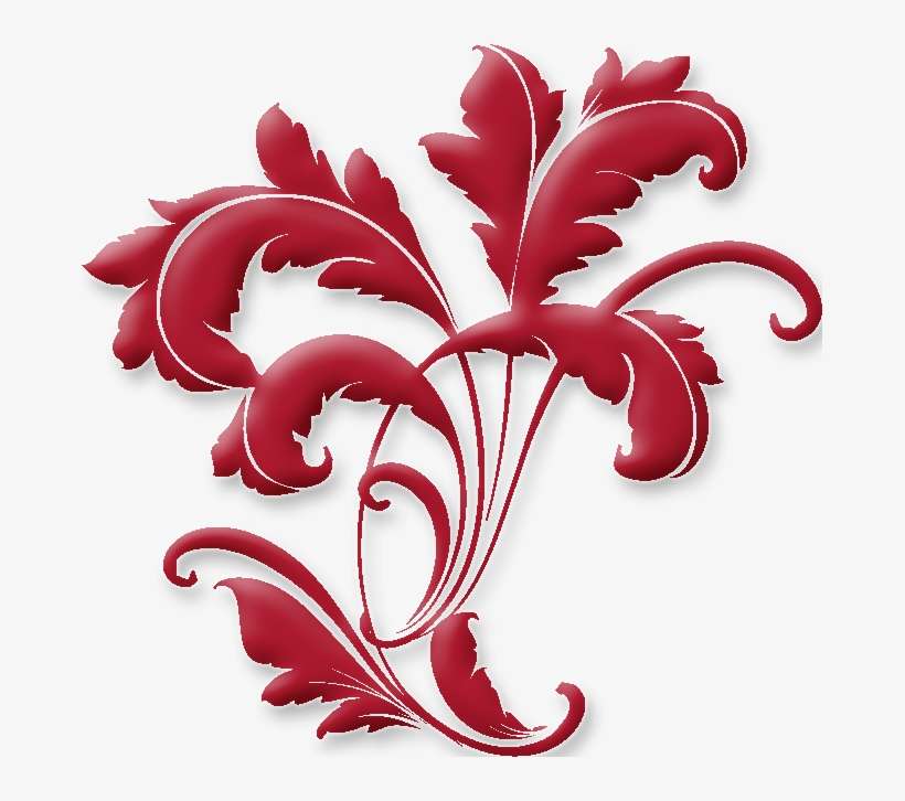 Adornos Y Colgantes Dorados Y Plateados Png - Download Vector Floral Brushes, transparent png download