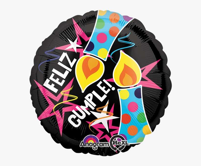 Globo Feliz Cumple - Feliz Cumple Para Rockeros, transparent png download