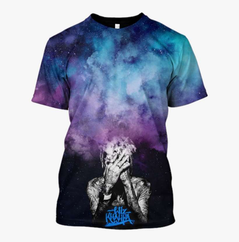 3d Wiz Khalifa Smoking Tshirt - Cool Miami Hurricane Shirts, transparent png download