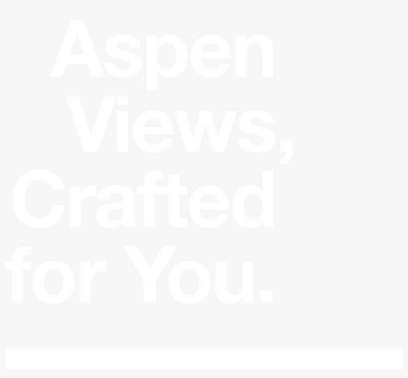 Aspen Views, Crafted For You - Poster, transparent png download