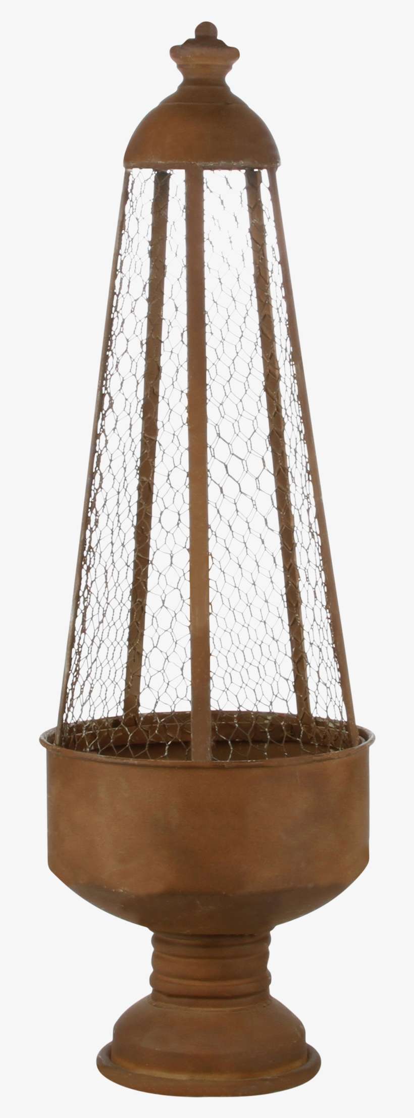Footed Chicken Wire - Lampshade, transparent png download
