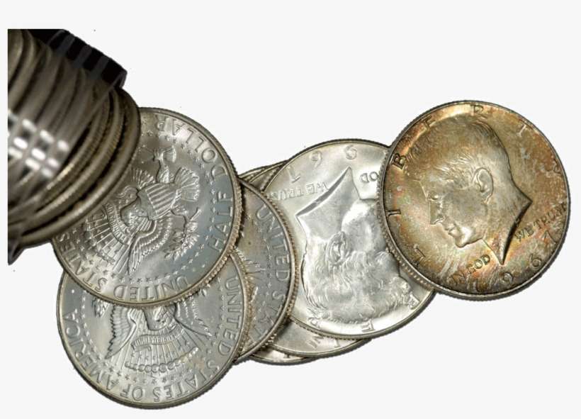 Strictly Original 1967 Kennedy Half 20-coin Roll - Cash, transparent png download
