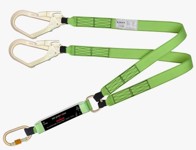 Product Specifications - Karam Safety Harness With Double Lanyard, transparent png download