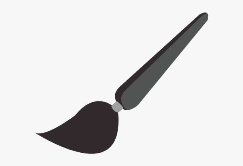 Paint Brush Clipart Silhouette - Herramienta Pincel Png, transparent png download