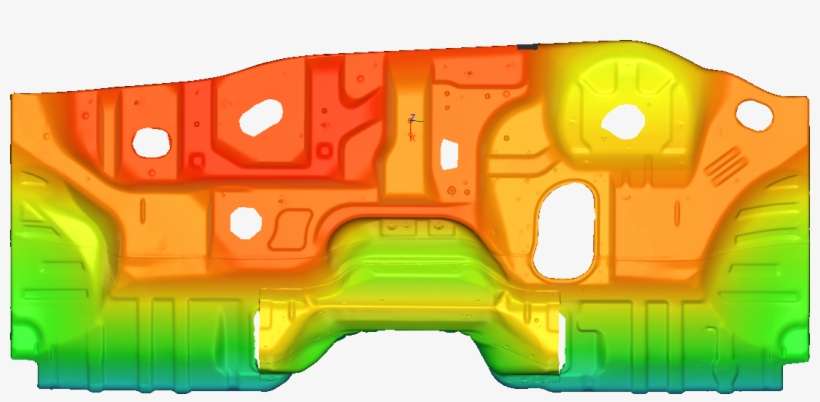 Mesh Colored Direction - Illustration, transparent png download