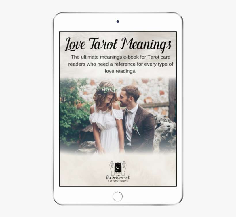 The Love Tarot Meanings E-book On Ipad - Amazing Very Beautiful, transparent png download