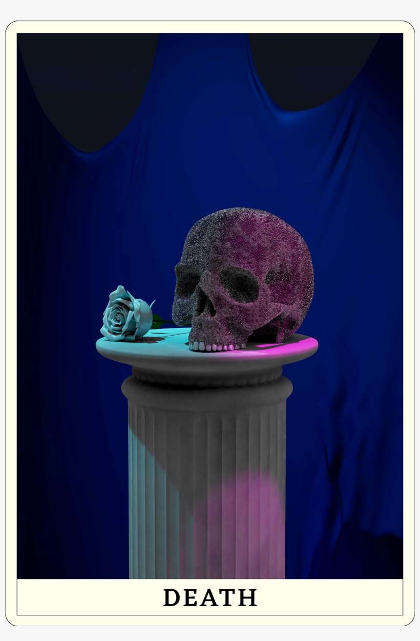 The Card Of Death Is Probably The Most Feared Tarot - Dessert, transparent png download