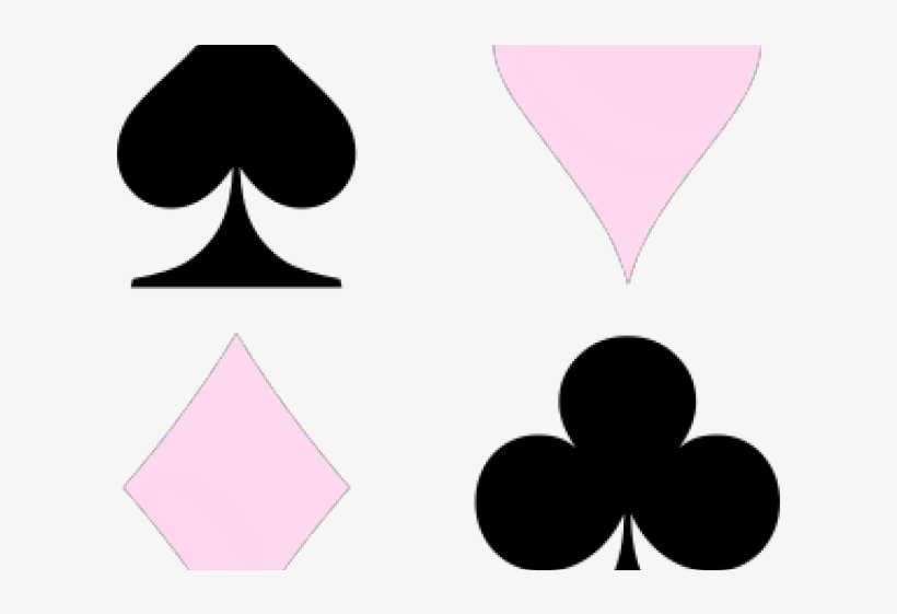 Tarot Cards Clipart Casino Card - Heart Spade Diamond Club Png, transparent png download