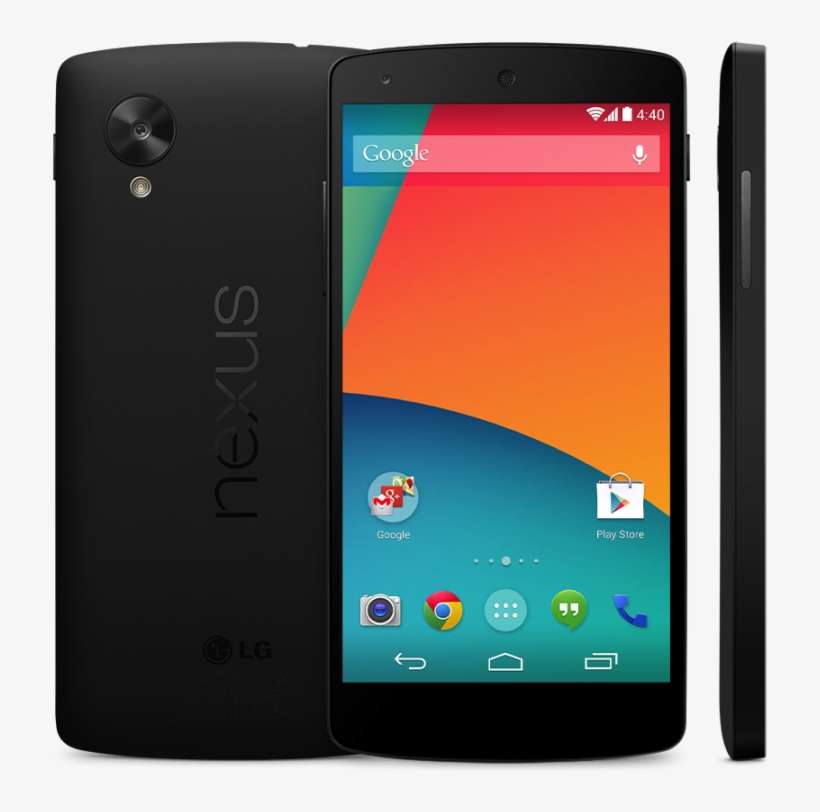 We Were All Left Wondering When The Google Wouldn't - Smartphone Google Nexus 5, transparent png download