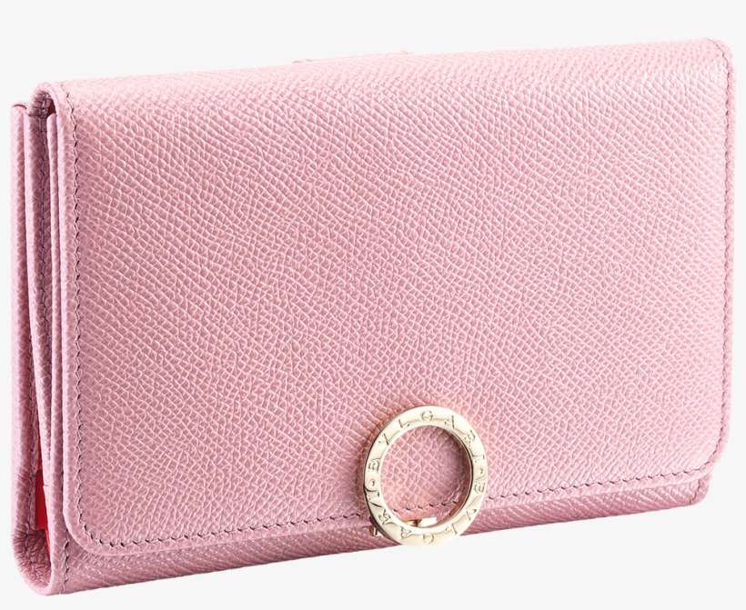 Bvlgari Bvlgari Wallet Wallet Calf Leather Pink - Wallet, transparent png download