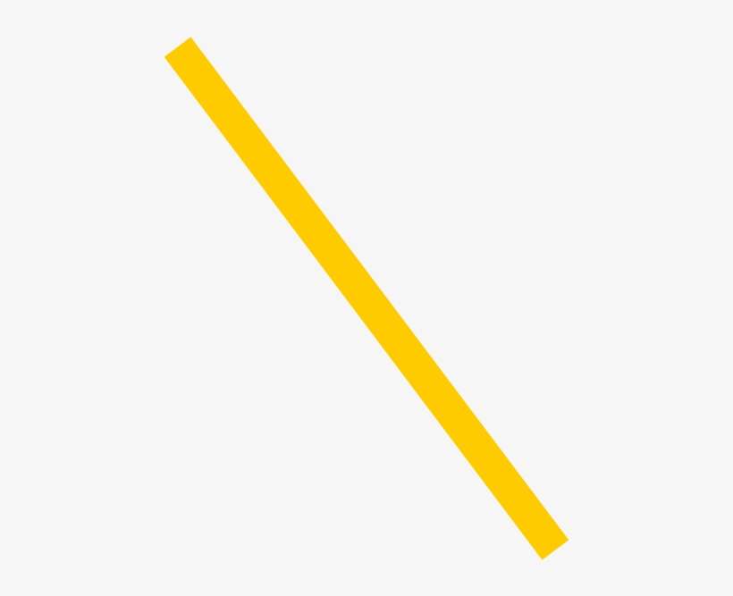 Yellow Not Allowed Clip Art - Yellow Line Png, transparent png download
