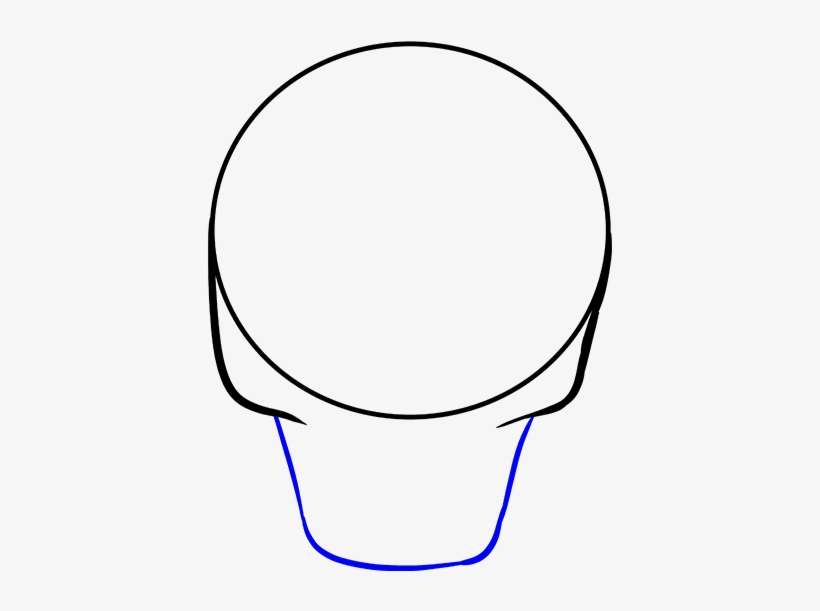 Skull Drawing Free Download Best On Clipartmag - Hoe Teken Sugar Skull, transparent png download