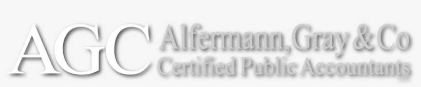 Agc-alfermann Gray & Company Cpa's, Llc - Calligraphy, transparent png download