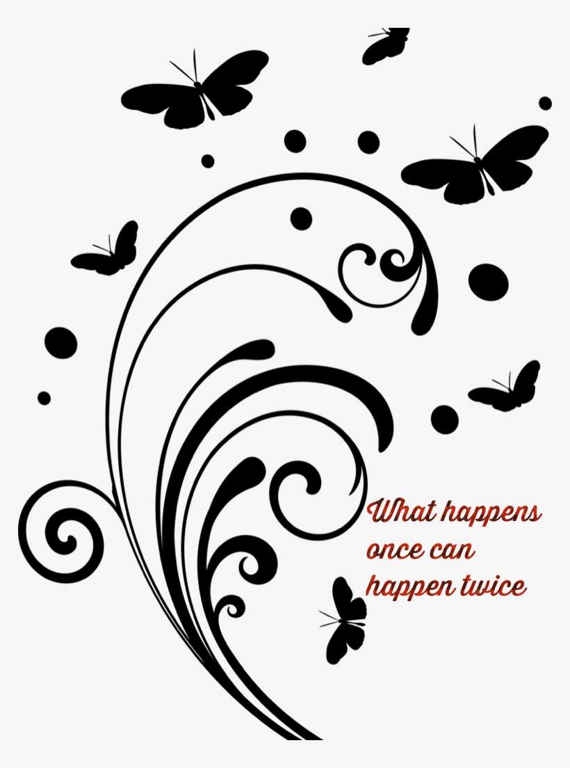 Swirl Lines Transparent - Floral Swirl Png Transparent, transparent png download